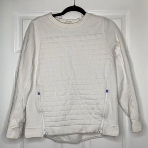 Lululemon White Pullover Sweatshirt
